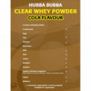 Hubba Bubba Clear Whey **cola** MARS PROTEIN - 405 Gr