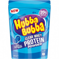 Hubba Bubba Clear Whey **blue Raspberry** MARS PROTEIN - 405 Gr