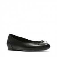 CLARKS Bailarinas Negras 261154854-BLACK