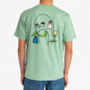 Camiseta RVCA Flower Skull