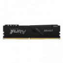 KINGSTON Technology Fury Beast 16GB (1X16GB) 3600MHZ DDR4 Negra