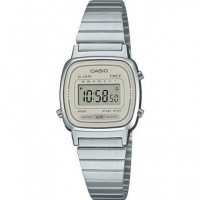 CASIO Coleccion LA670WEA-8EF Reloj Digital, Acero Inoxidable, Fecha, Alarmas, Resistente Al Agua