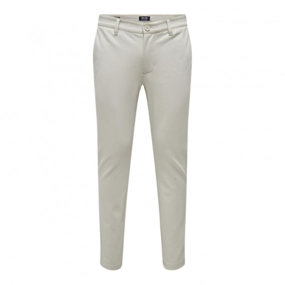 Pantalones ONLY&SONS Mark Tejido Jogger Beige Moonstruck