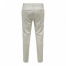 Pantalones ONLY&SONS Mark Tejido Jogger Beige Moonstruck