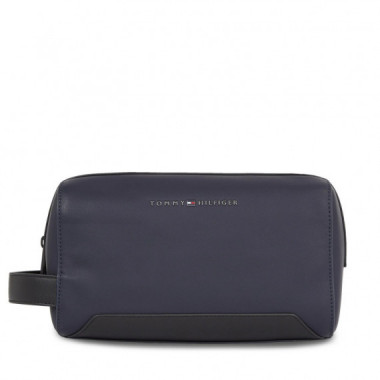 Th Ess Corp Washbag Space Blue  TOMMY HILFIGER