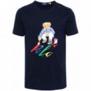 Camiseta Hombre Polo RALPH LAUREN SSCNCMSLM1-SHORT Sleeve-t-shirt