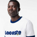 Camisetas Hombre Camiseta LACOSTE con Logo Retro
