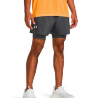 Short Launch 5'' 2-IN-1  UNDER ARMOUR