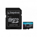 KINGSTON Micro Sd Dxc Canvas Go Plus 170R A2 U3 V30 SDCG3/512GB +adapt