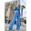 Pantalones DR BLOOM Sunset Azul