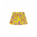 Pantalones Short DR BLOOM Star Flores Amarillo