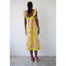 Vestidos Vestido DR BLOOM Parra Flores Amarillo