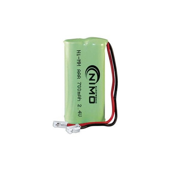NIMO Bateria Verde BAT-229 2XAAA 2.4V 700 Mah