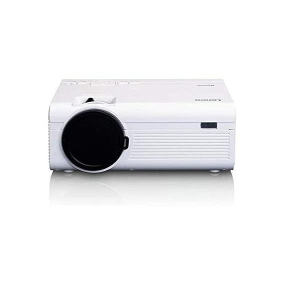 LENCO Proyector Led 2800LM, Bluetooth, 1080 Full Hd, 2XHDMI,USB, Av In Altavoces LPJ-300WH HOG074