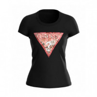Camiseta Satin Triangle  GUESS