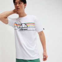 Camiseta ELLESSE Blanca Logo Frontal Colores