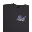 Camisetas Hombre Camiseta DEUS EX MACHINA Beam Tee Anthracite