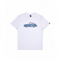 Camisetas Hombre Camiseta DEUS EX MACHINA Classic 356 Porsche Tee White
