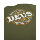 Camisetas Hombre Camiseta DEUS EX MACHINA Hot Streak Tee Loden Green