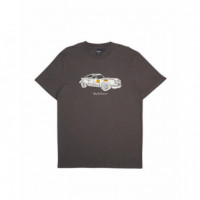 Camisetas Hombre Camiseta DEUS EX MACHINA Rally Tee Anthracite