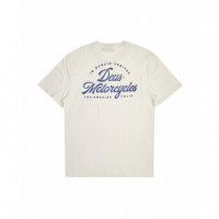 Camisetas Hombre Camiseta DEUS EX MACHINA Ride Out Tee Vintage White