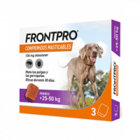 FRONTPRO 136 Mg 3 Comprimidos Masticables para P