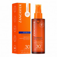 LANCASTER Sun Beauty Body Fast Tan Optimizer Satin Dry Oil SPF30, 150ML