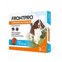 Frontpro 68 Mg 3 Comprimidos Masticables para Perros  10-25 Kg  BOEHRINGER INGELHEIM