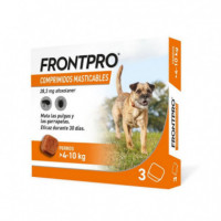 Frontpro 28 Mg 3 Comprimidos Masticables para Perros  4-10 Kg  BOEHRINGER INGELHEIM