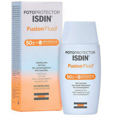Fotoprotector ISDIN SPF-50+ Fusion Fluid 50 Ml