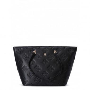 TOMMY HILFIGER - Th Refined Tote Mono - Bds - F|AW0AW15726/BDS