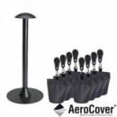 Pole Set para Funda ALTO25CM/50 Cm. con 8 Bolsas de Arena  AEROCOVER