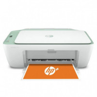 Impresora HP Deskjet Multifuncion 2722E Color Wifi White/green