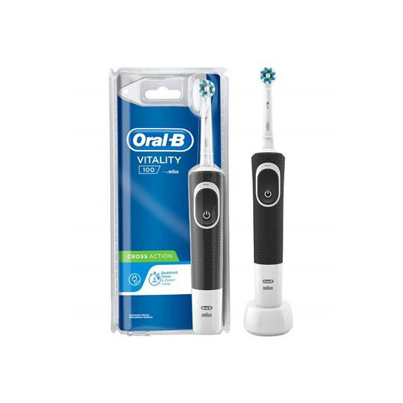 Braun ORAL-B Cepillo Dental Electrico Vitality 100 Cross Action Negro