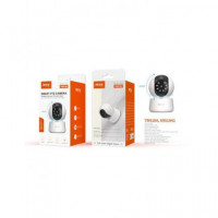 MTK Camara Ip de Vigilancia Ptz Inteligente TR9184 360º,HD,VSION Nocturna,color Resistente Al Agua