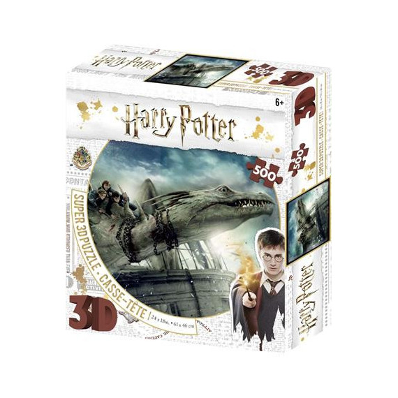 HARRY POTTER Puzzle 500 Piezas Lenticular 3D Dragon Norbert