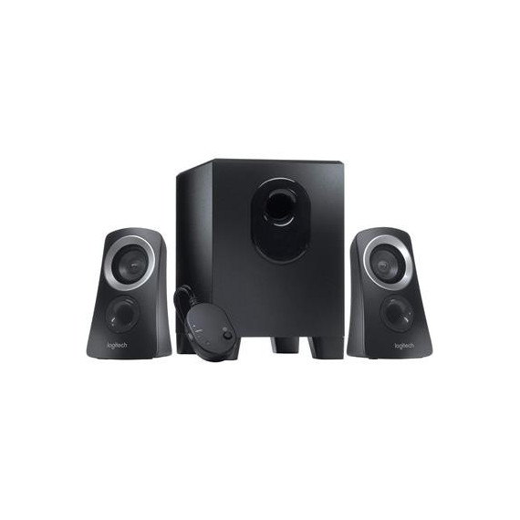 LOGITECH Altavoces 2.1 Z313 con Control Pad 25W RMS/50W