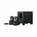 LOGITECH Altavoces 2.1 Z313 con Control Pad 25W RMS/50W