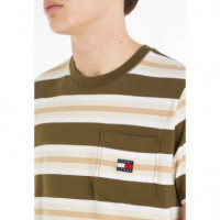 Camiseta TOMMY JEANS Drab Olive