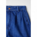 Pantalones Shorts SALSA JEANS Baggy Bright Blue