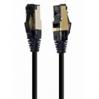 CABLEXPERT Cable Red RJ45 CAT8 1MTR Negro
