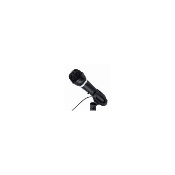GEMBIRD Microfono Sobremesa con Soporte Negro