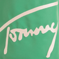 Bañador TOMMY JEANS Verde Logo Bordado