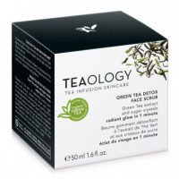 TEAOLOGY Green Tea Exfoliante Facial Detox de Té Verde, 50ML