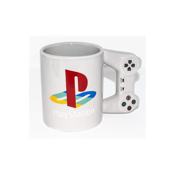 Playstation Taza con Logo Ps y Mango Diseño Mando Play  LALO