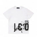 Camiseta Relax-icon DQ2419 D00MM Kids  DSQUARED2