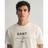 Camiseta GANT Script Graphic de GANT