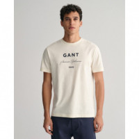 Camiseta GANT Script Graphic de GANT