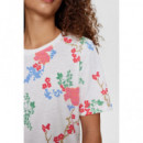 Camisetas Mujer Camiseta NÜMPH Nubriony Bright White