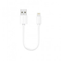 ACCETEL Cable Datos  Lightning/m a USB A/m 30CMS CU303 Blanco